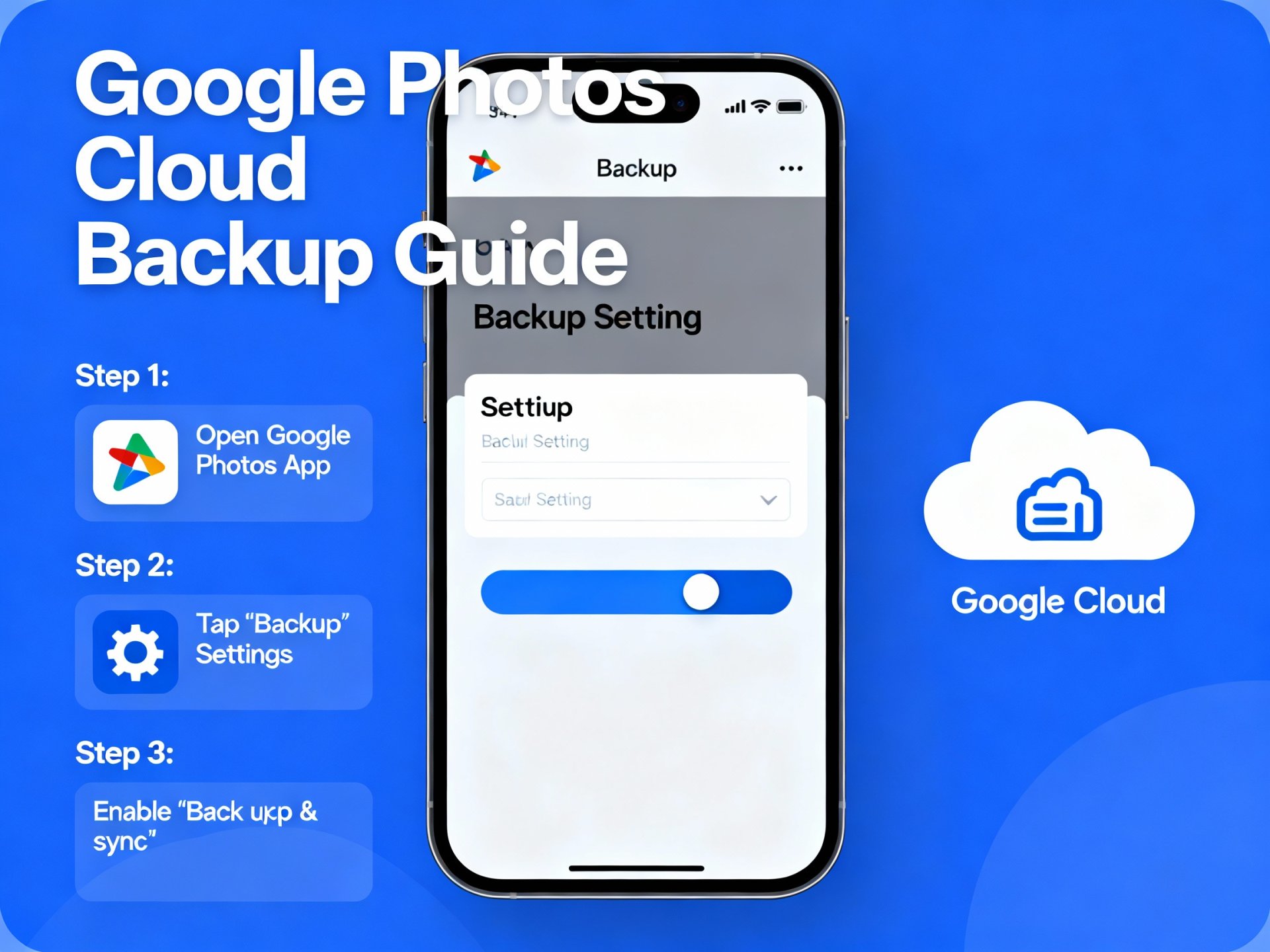 Backup Google Foto cloud