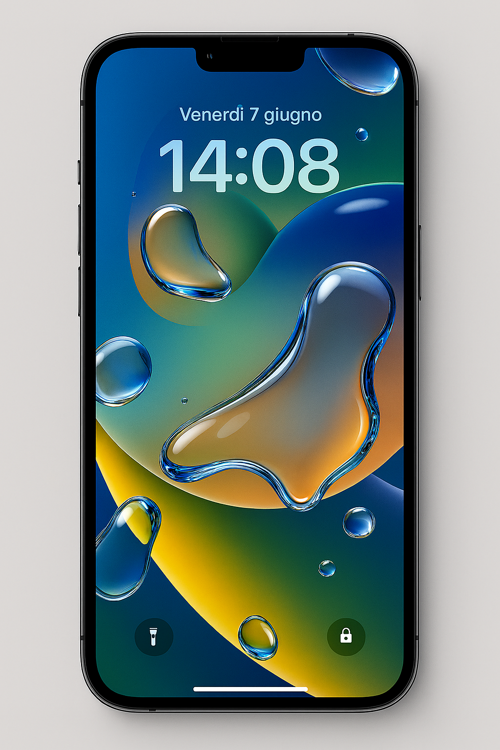 Novità Liquid Glass iOS 26