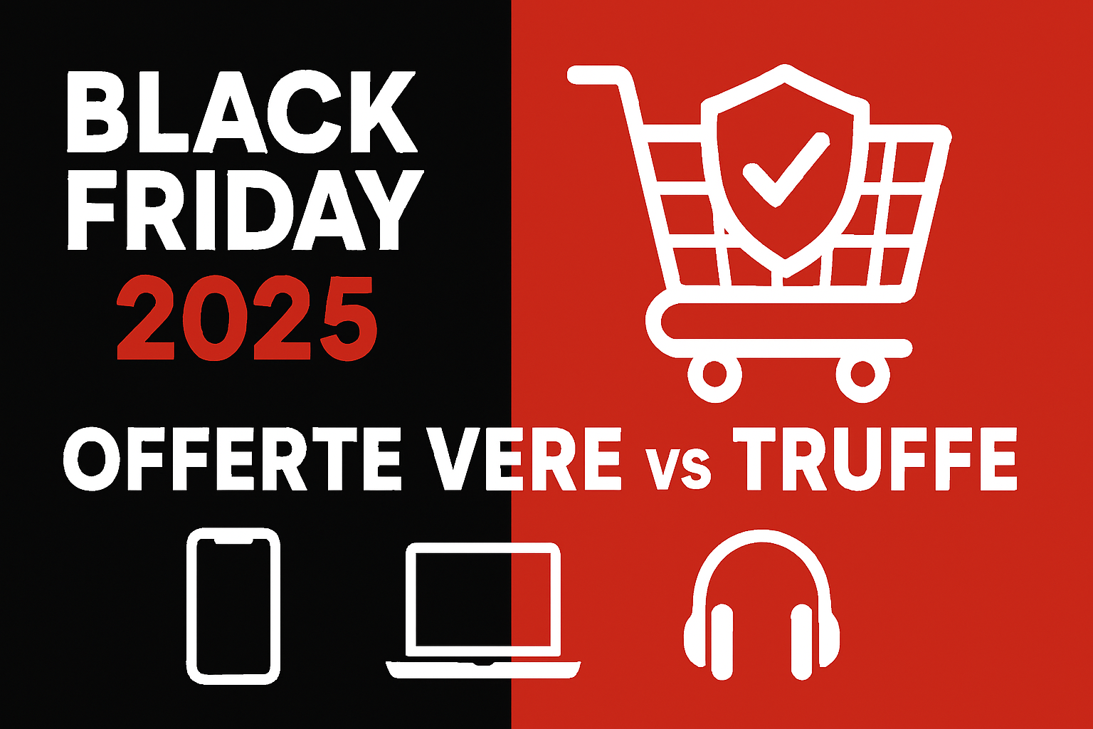 Black Friday Tech 2025: Come Riconoscere Vere Offerte da Truffe | Guida Completa